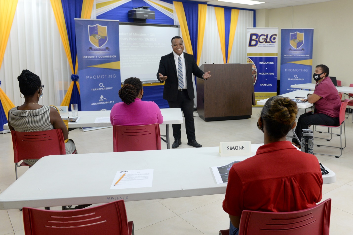 The Corruption Prevention, Stakeholder Engagement and Anti-Corruption Strategy Division held a series of Anticorruption and Good Governance Workshops for Staff members of the Gaming Commissions, namely, the Betting Gaming and Lotteries Commission, the Jamaica Racing Commission and the Casino Gaming Commission over the period September to November 2021.